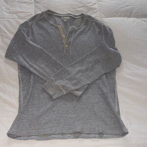 J. Crew Gray Henley Shirt